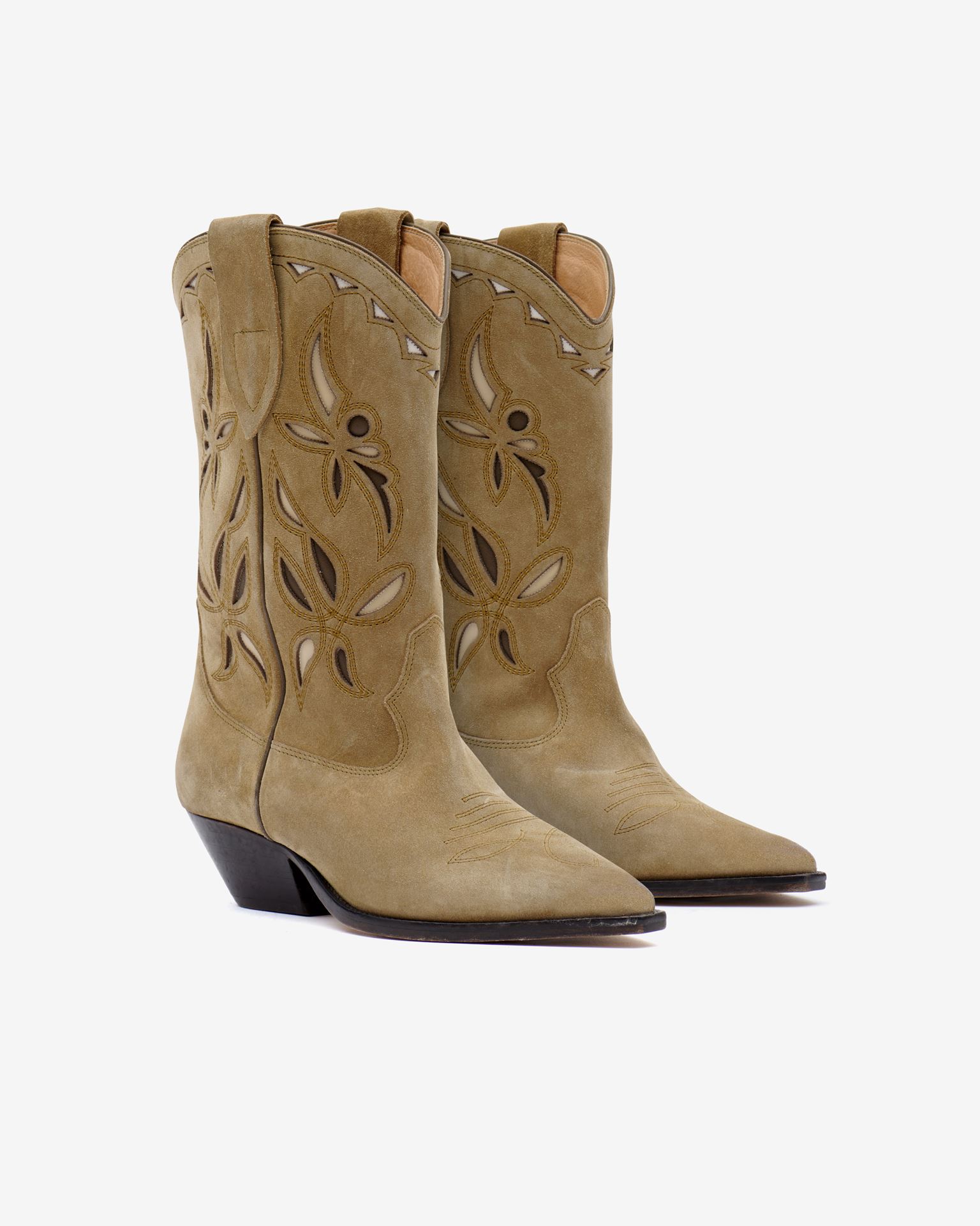 Isabel Marant, Duerto Suede Cowboy Boots - Women - Brown