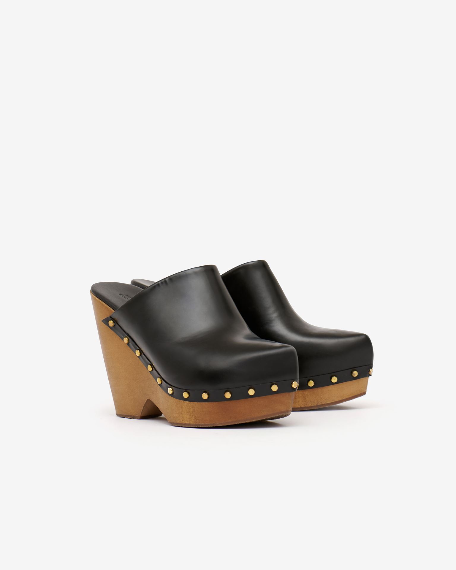 サンダル・ミュール Isabel Marant Jaso Clogs Isabel Marant Jaso Clogs in Black | Lyst