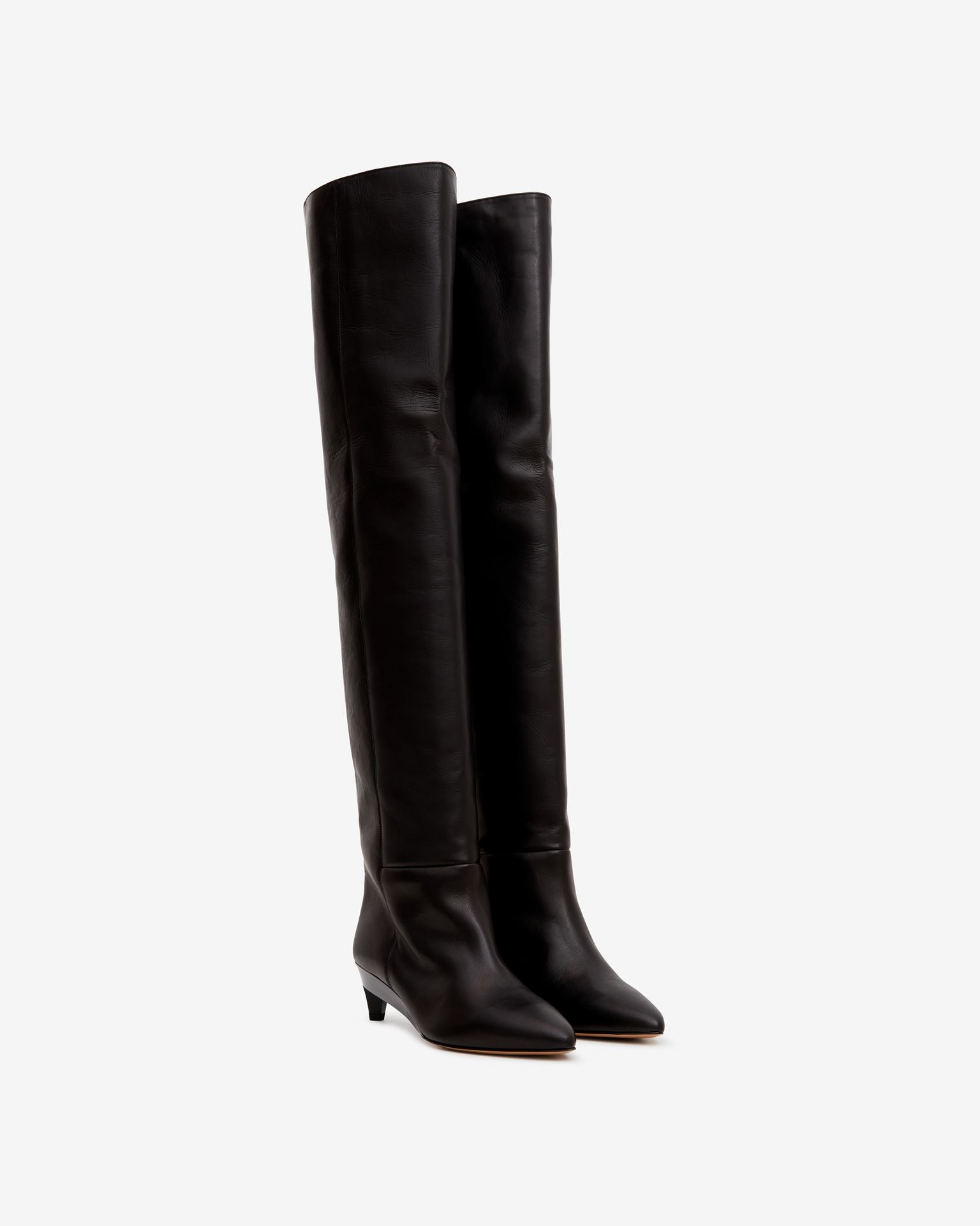 Isabel Marant, Lisali Thigh-high Boots - Women - Black