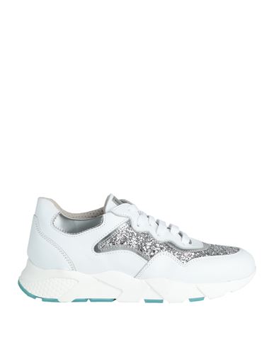 Shop Stele Woman Sneakers White Size 8 Calfskin, Textile Fibers