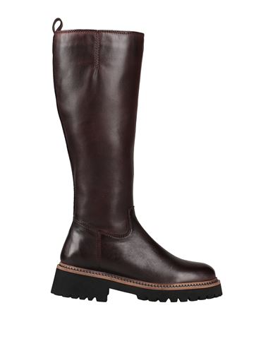 Bothega 41 Woman Knee Boots Dark Brown Size 7 Soft Leather