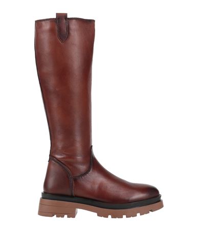 Bothega 41 Woman Knee Boots Brown Size 10 Soft Leather
