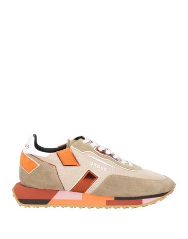 Ghoud Venice Ghōud Venice Woman Sneakers Beige Size 7 Soft Leather, Textile Fibers In Sand