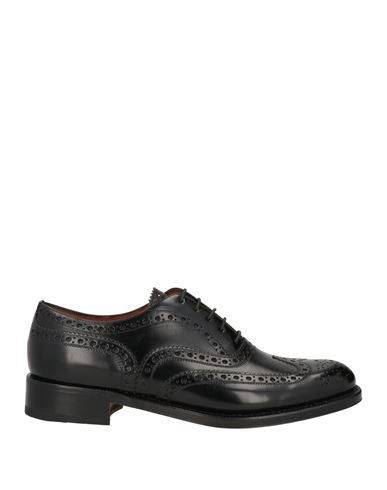 Arbiter Man Lace-up Shoes Black Size 10.5 Calfskin
