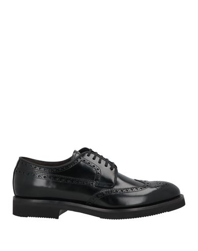 Shop Barrett Man Lace-up Shoes Black Size 13 Soft Leather