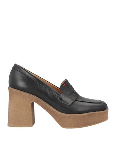 Parisienne Woman Loafers Black Size 10 Soft Leather In Black