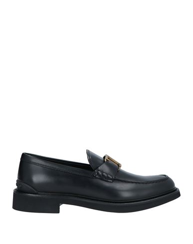 Tod's Man Loafers Black Size 7 Soft Leather
