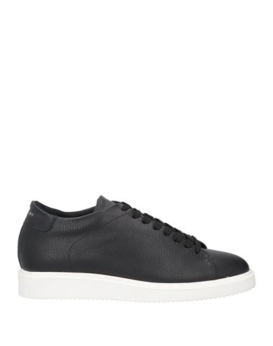 Shop Gazzarrini Man Sneakers Black Size 7 Soft Leather