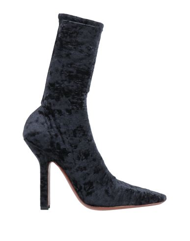 Vetements Woman Ankle Boots Steel Grey Size 9 Textile Fibers