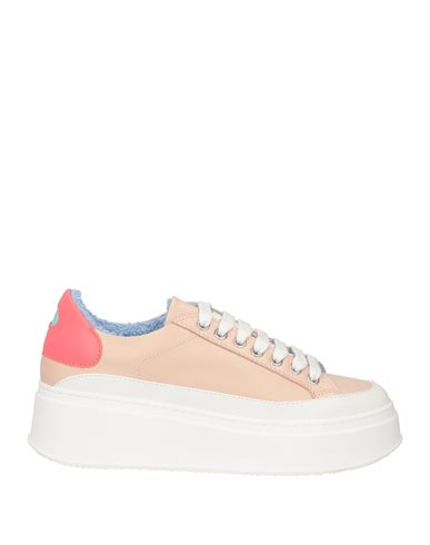 Shop Lemaré Woman Sneakers Blush Size 8 Soft Leather In Pink