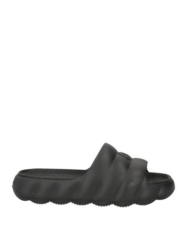 Shop Moncler Woman Sandals Black Size 8 Rubber
