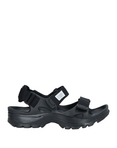 Suicoke Man Sandals Black Size 7 Rubber, Textile Fibers