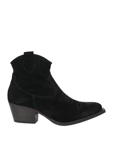 Gio+ Woman Ankle Boots Black Size 5 Leather