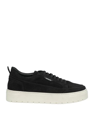 Antony Morato Man Sneakers Black Size 9 Soft Leather