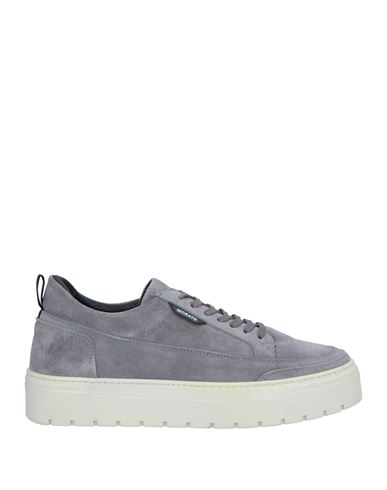 Antony Morato Man Sneakers Grey Size 10 Soft Leather