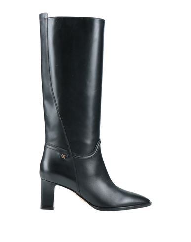 Ferragamo Woman Boot Black Size 8.5 Calfskin