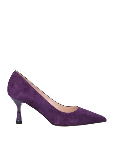 Islo Isabella Lorusso Woman Pumps Purple Size 11 Soft Leather