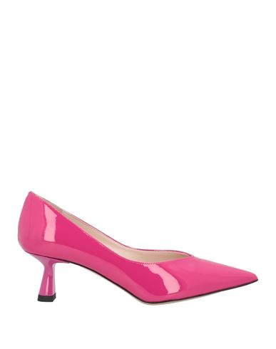 Islo Isabella Lorusso Woman Pumps Fuchsia Size 11 Soft Leather In Pink
