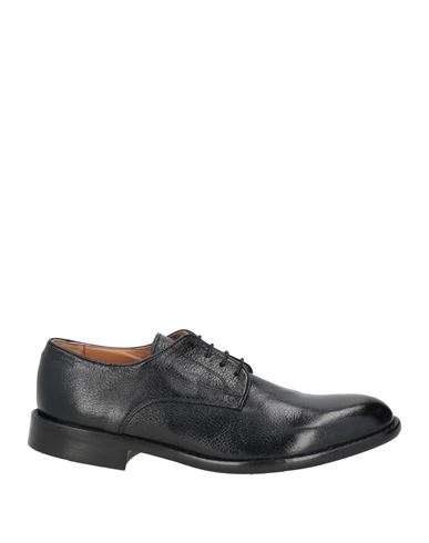 Calpierre Man Lace-up Shoes Black Size 13 Soft Leather