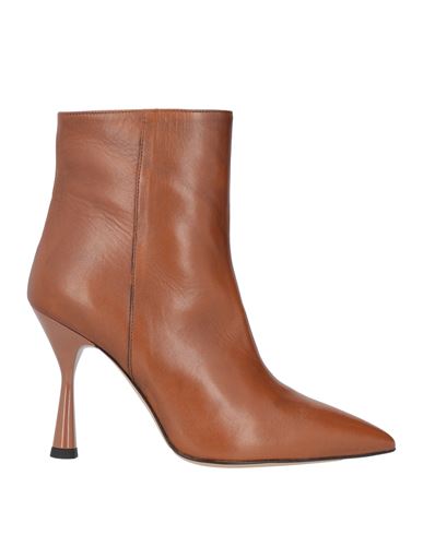 Islo Isabella Lorusso Woman Ankle Boots Tan Size 9 Soft Leather In Brown