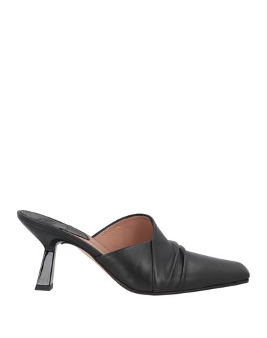 Ixos Woman Mules & Clogs Black Size 7 Soft Leather