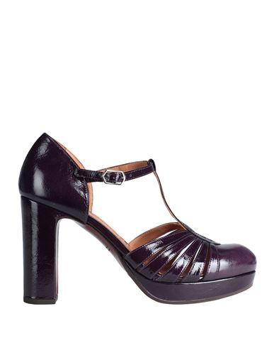 Chie Mihara Woman Pumps Deep Purple Size 10 Soft Leather