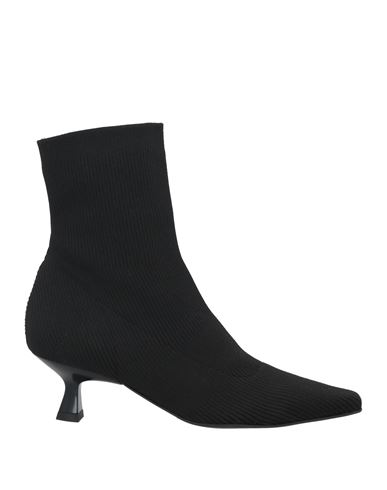 Zinda Woman Ankle Boots Black Size 10 Textile Fibers
