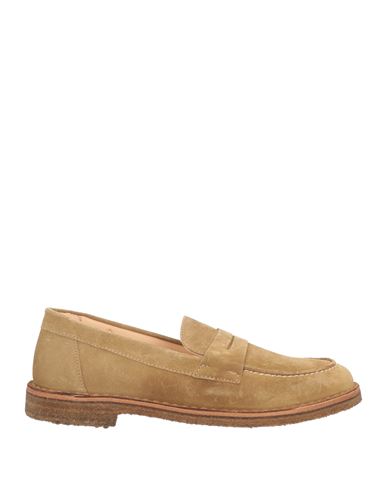 Astorflex Man Loafers Camel Size 4 Soft Leather In Beige