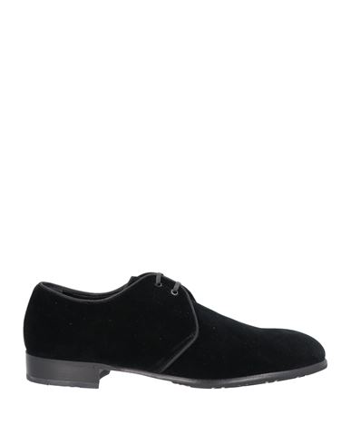 Dolce & Gabbana Man Lace-up Shoes Black Size 5.5 Textile Fibers