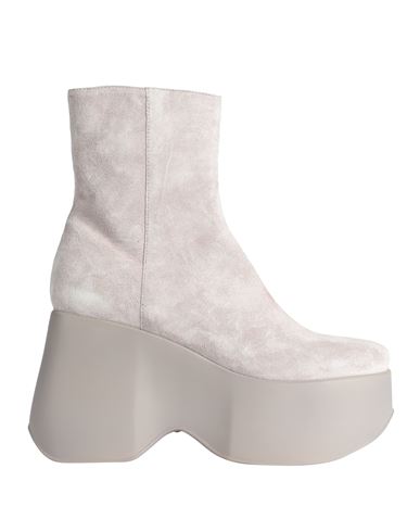 Vic Matie Vic Matiē Woman Ankle Boots Light Grey Size 8 Soft Leather