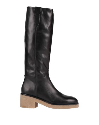Paola Ferri Woman Knee Boots Black Size 7 Soft Leather