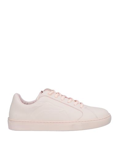 Trussardi Woman Sneakers Pink Size 11 Soft Leather