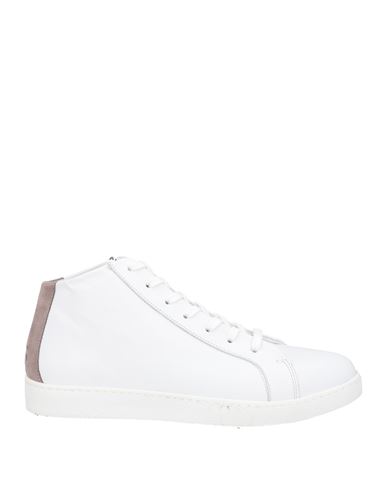 Shop Andìa Fora Man Sneakers White Size 9 Soft Leather