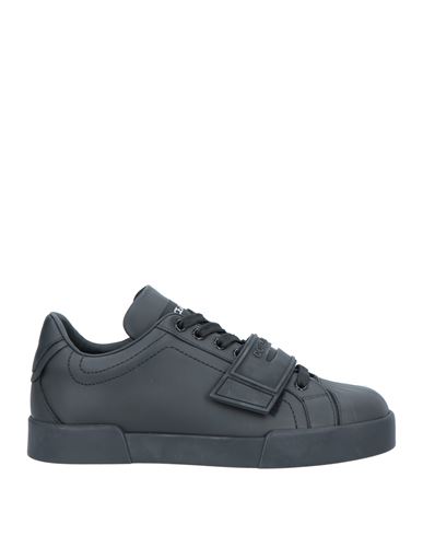 Dolce & Gabbana Man Sneakers Black Size 11 Calfskin