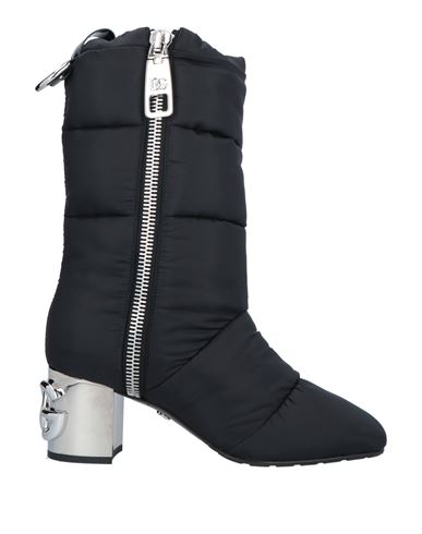 Dolce & Gabbana Man Boot Black Size 7 Polyester, Polyurethane, Calfskin