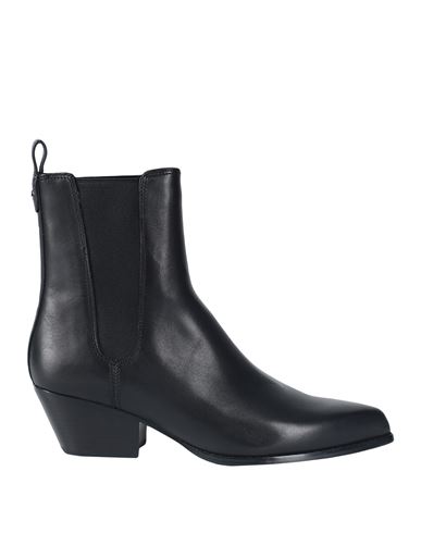Michael Michael Kors Woman Ankle Boots Black Size 8.5 Bovine Leather