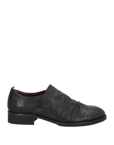Nila & Nila Woman Loafers Black Size 10 Soft Leather