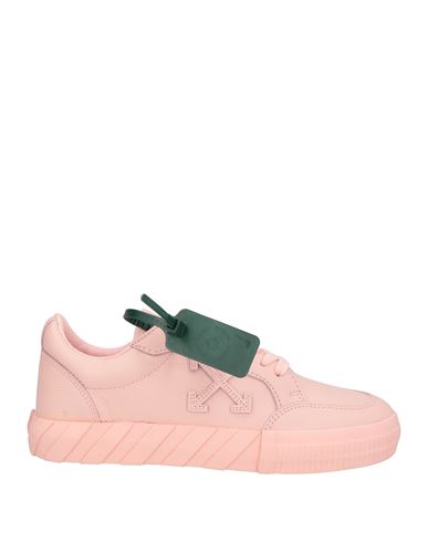 Off-white Woman Sneakers Pink Size 11 Textile Fibers, Soft Leather