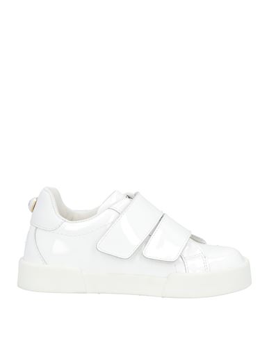Dolce & Gabbana Babies'  Toddler Girl Sneakers White Size 9c Calfskin