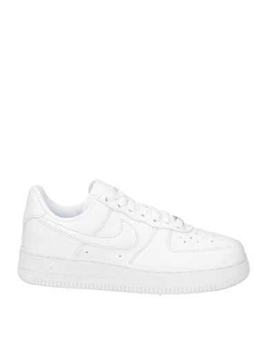 Nike Man Sneakers White Size 8.5 Leather In Animal Print