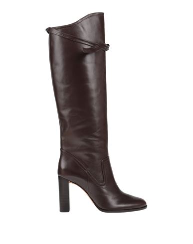 Alexandre Birman Woman Knee Boots Dark Brown Size 9 Soft Leather