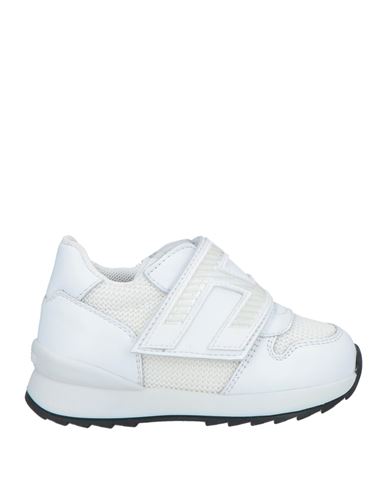 Shop Hogan Toddler Sneakers White Size 10c Soft Leather