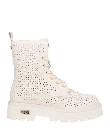 Botines de caña alta Mujer Marfil 36,37,38,39,40 Mujer