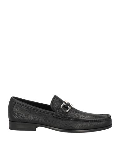 Shop Ferragamo Man Loafers Black Size 6 Soft Leather