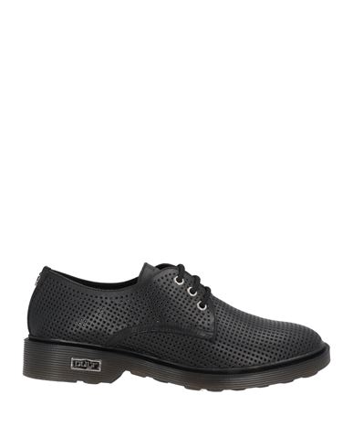 Cult Man Lace-up Shoes Black Size 10 Soft Leather