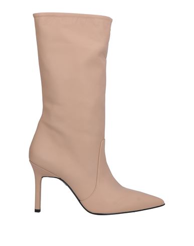 Paolo Mattei Woman Knee Boots Blush Size 11 Soft Leather In Pink