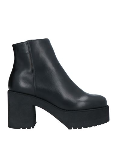 Shop G.p. Per Noy Bologna G. P. Per Noy Bologna Woman Ankle Boots Black Size 8 Calfskin