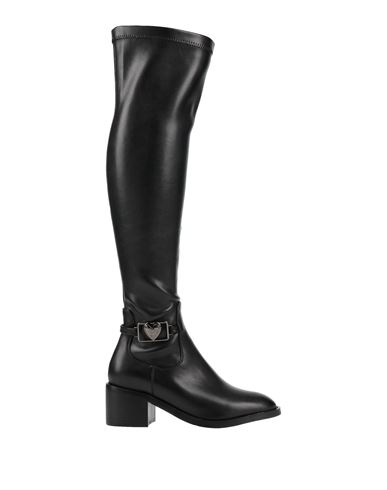 Tua By Braccialini Woman Knee Boots Black Size 10 Rubber