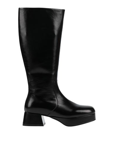 Jeffrey Campbell Woman Knee Boots Black Size 10 Bovine Leather