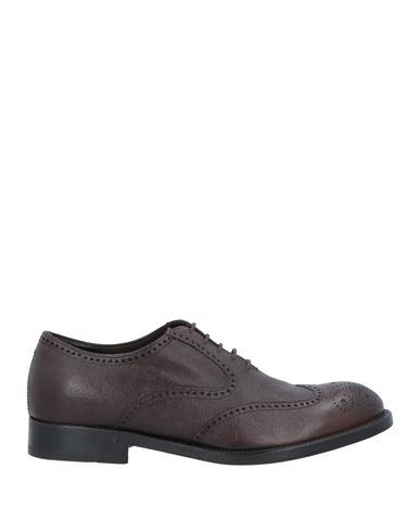 Fratelli Rossetti Man Lace-up Shoes Dark Brown Size 12 Soft Leather In Brown